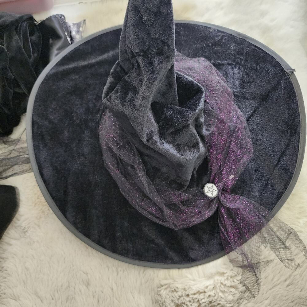 Starline Gothic Elegance Witch Mini Dress Costume - Picture 12 of 13